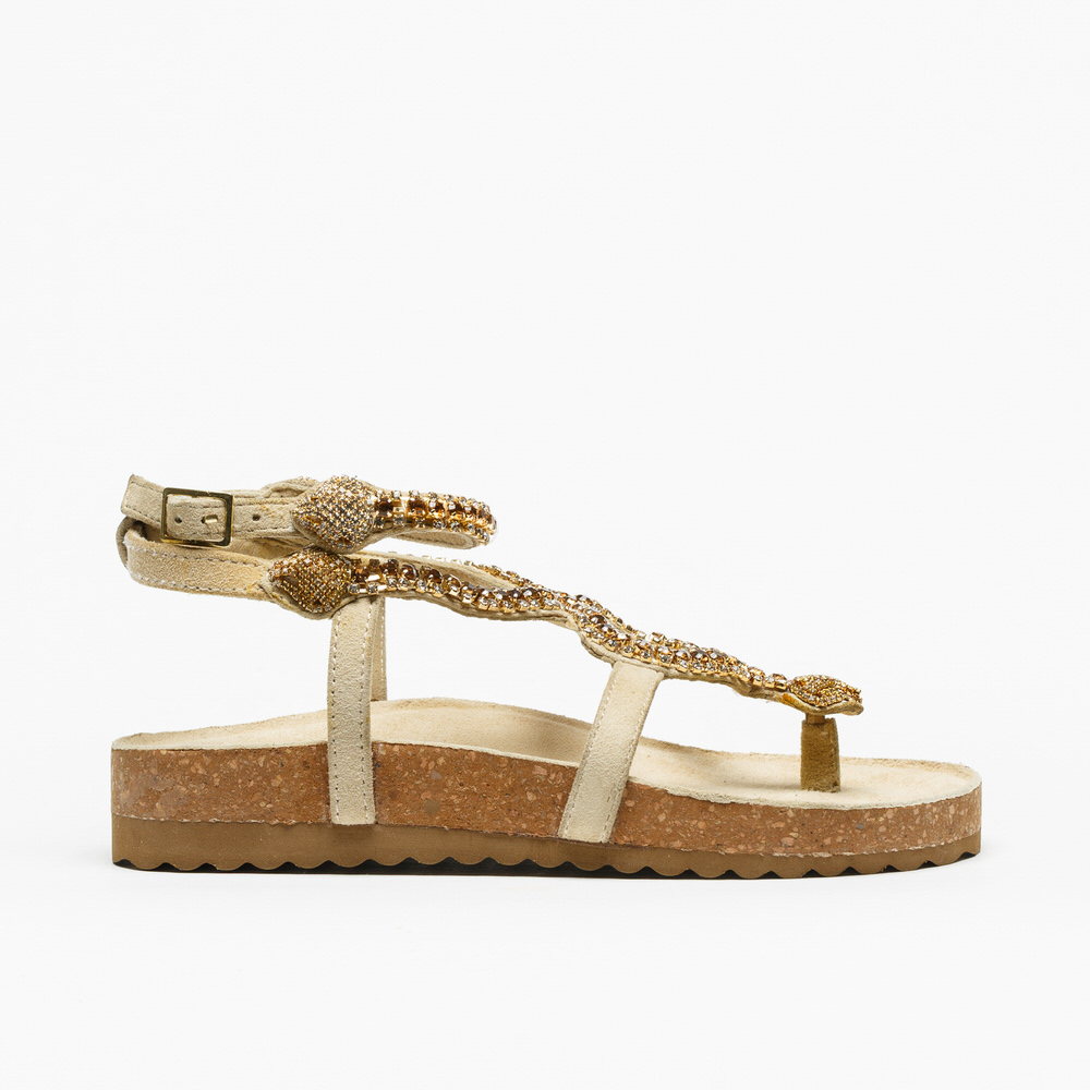 Sandália ABF-97 2330 Beige