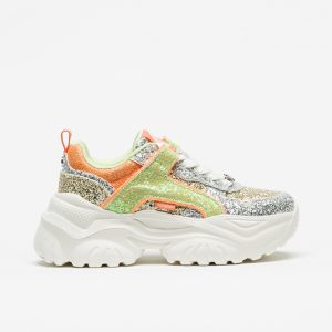 Sapatilha Buffalo Bliss One Glam Cinza
