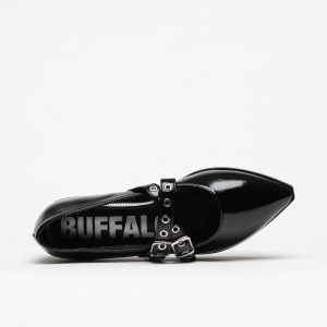 Sapato Buffalo Marly Cross Preto - Image 4