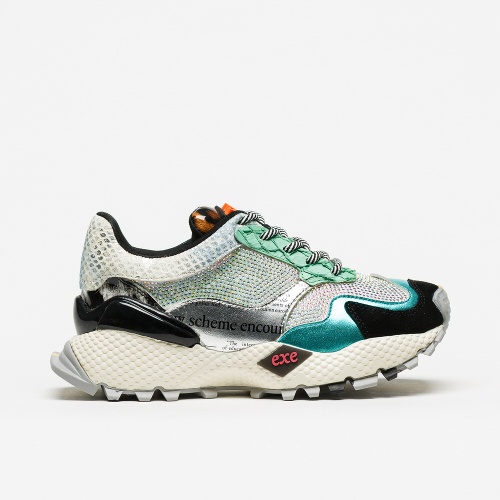 Sapatilha Exé 8830-1 Black Green