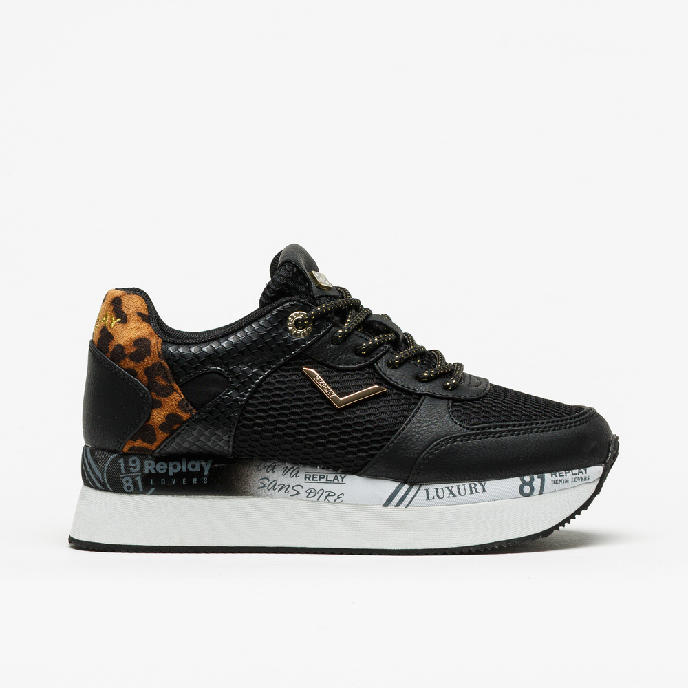 Sapatilha Replay Thea Total Black