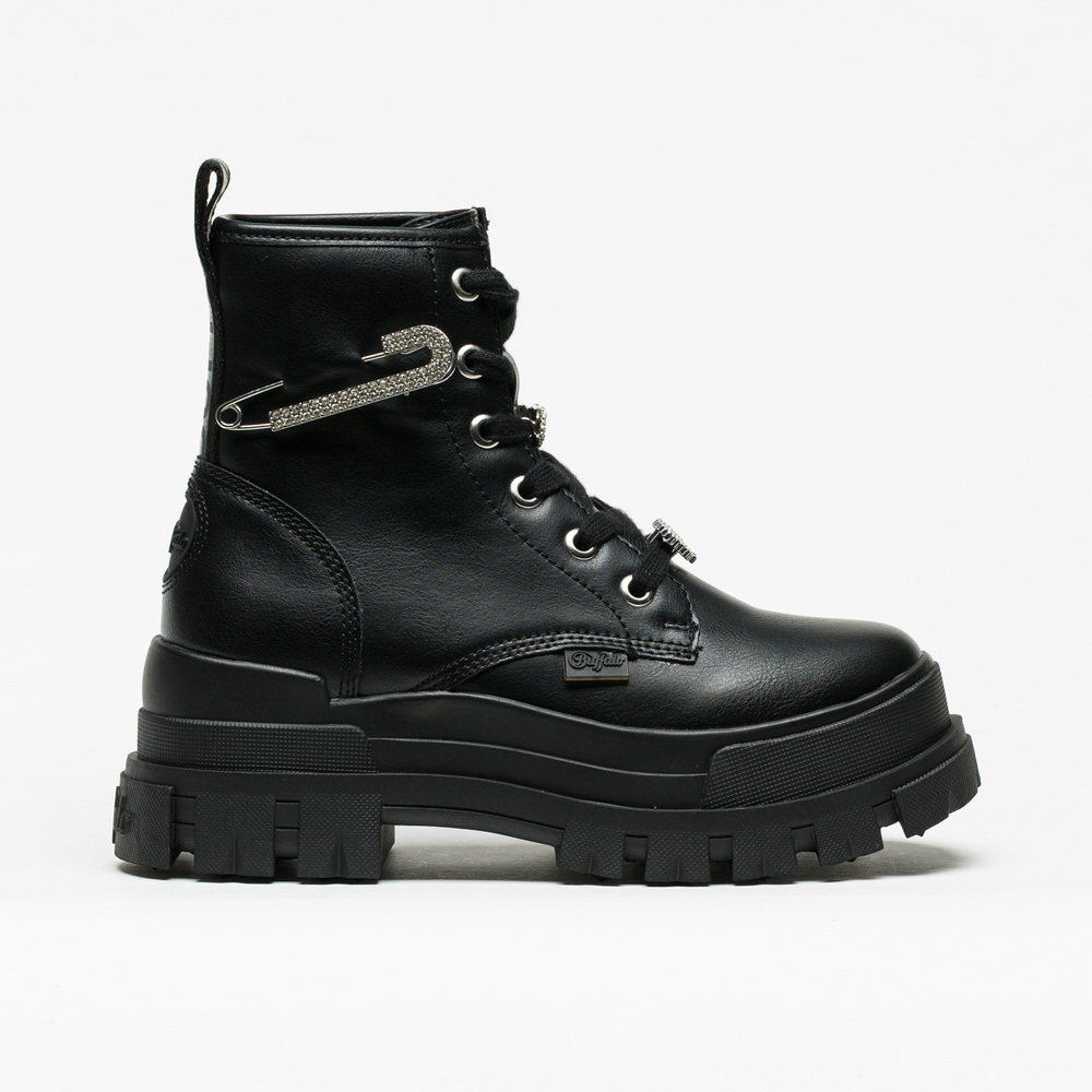 Bota Buffalo Aspha Rld Pin Black