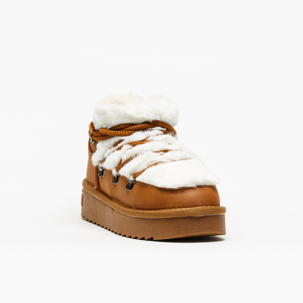 Bota D.Franklin Nordic Trk Fur Low Tan - Image 2