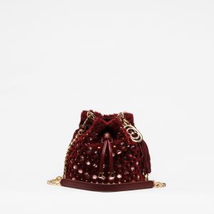 Bolsa La Carrie Andromeda Burgundy - Image 4