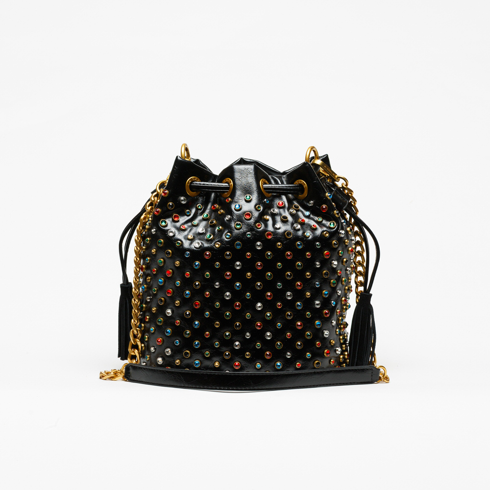 Bolsa La Carrie Andromeda Shiny Multi Black - Image 7