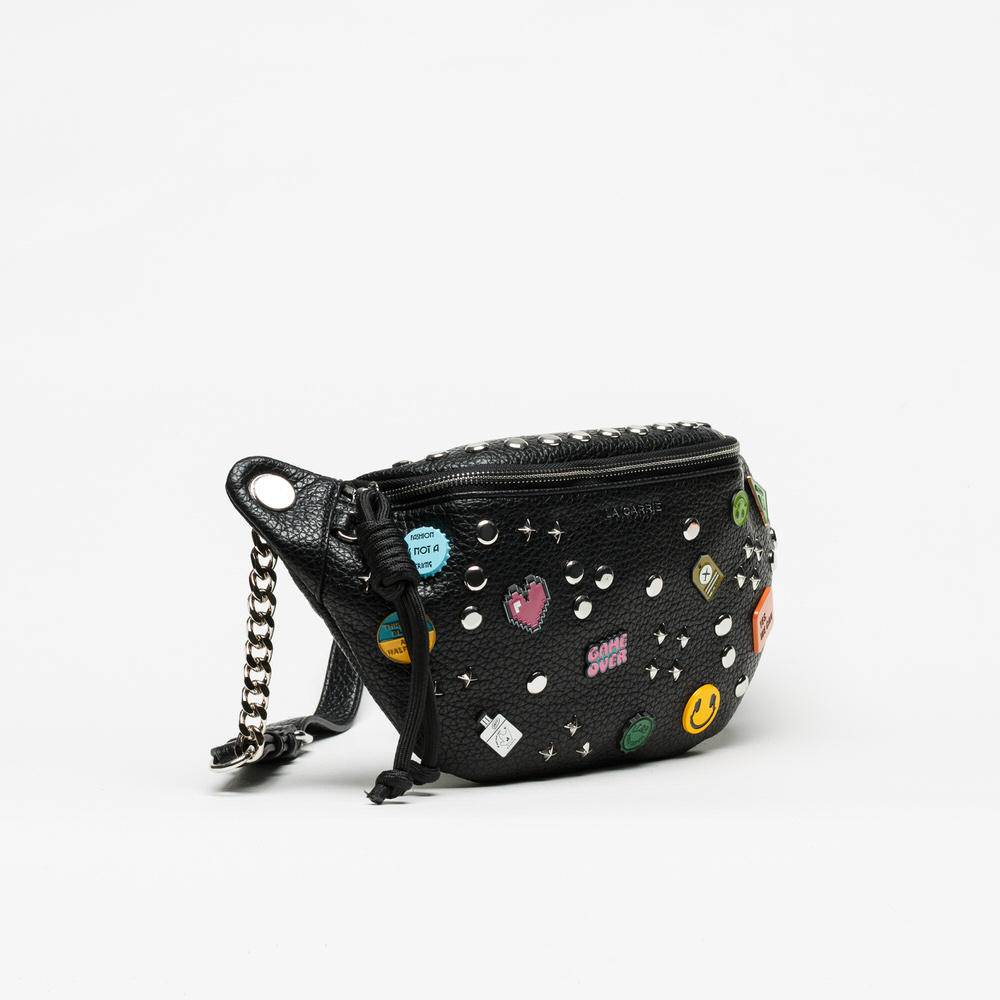 Bolsa de Cintura La Carrie Smiles Preta - Image 2