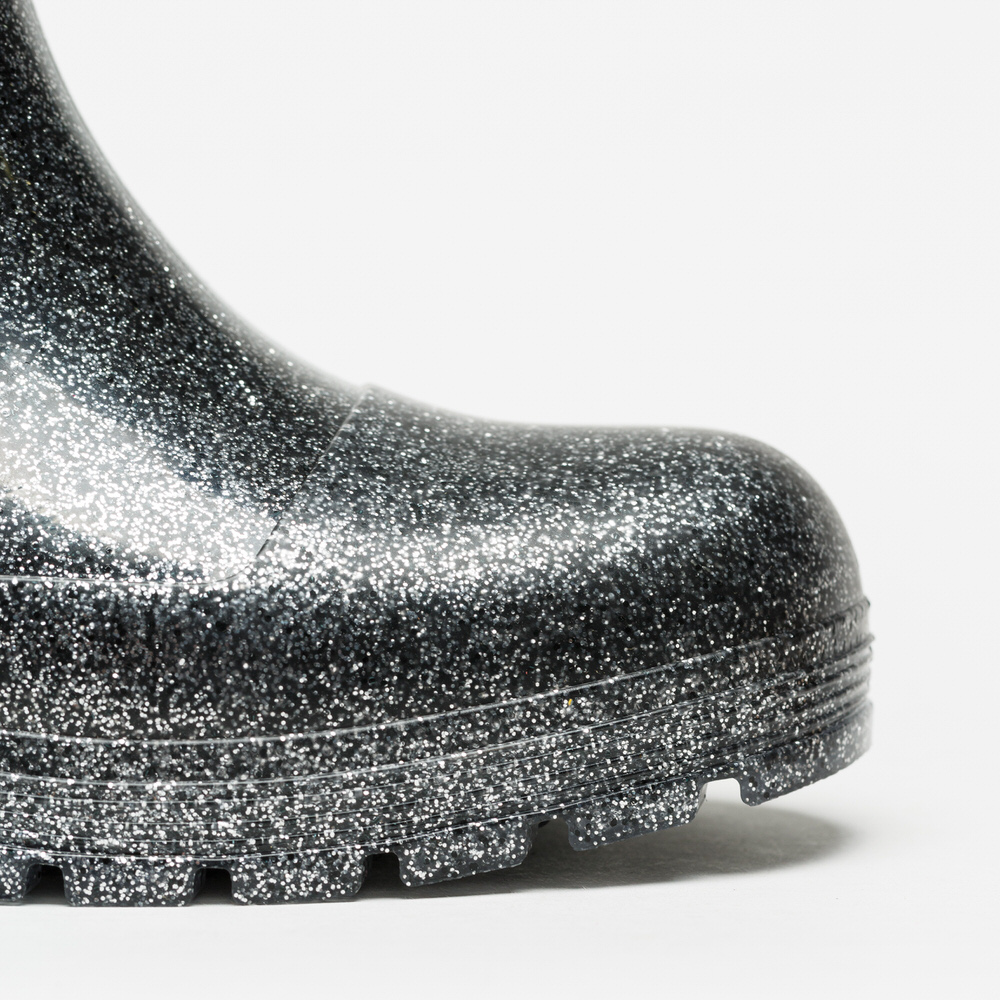 Bota Melissa Welly Black Glitter - Image 6