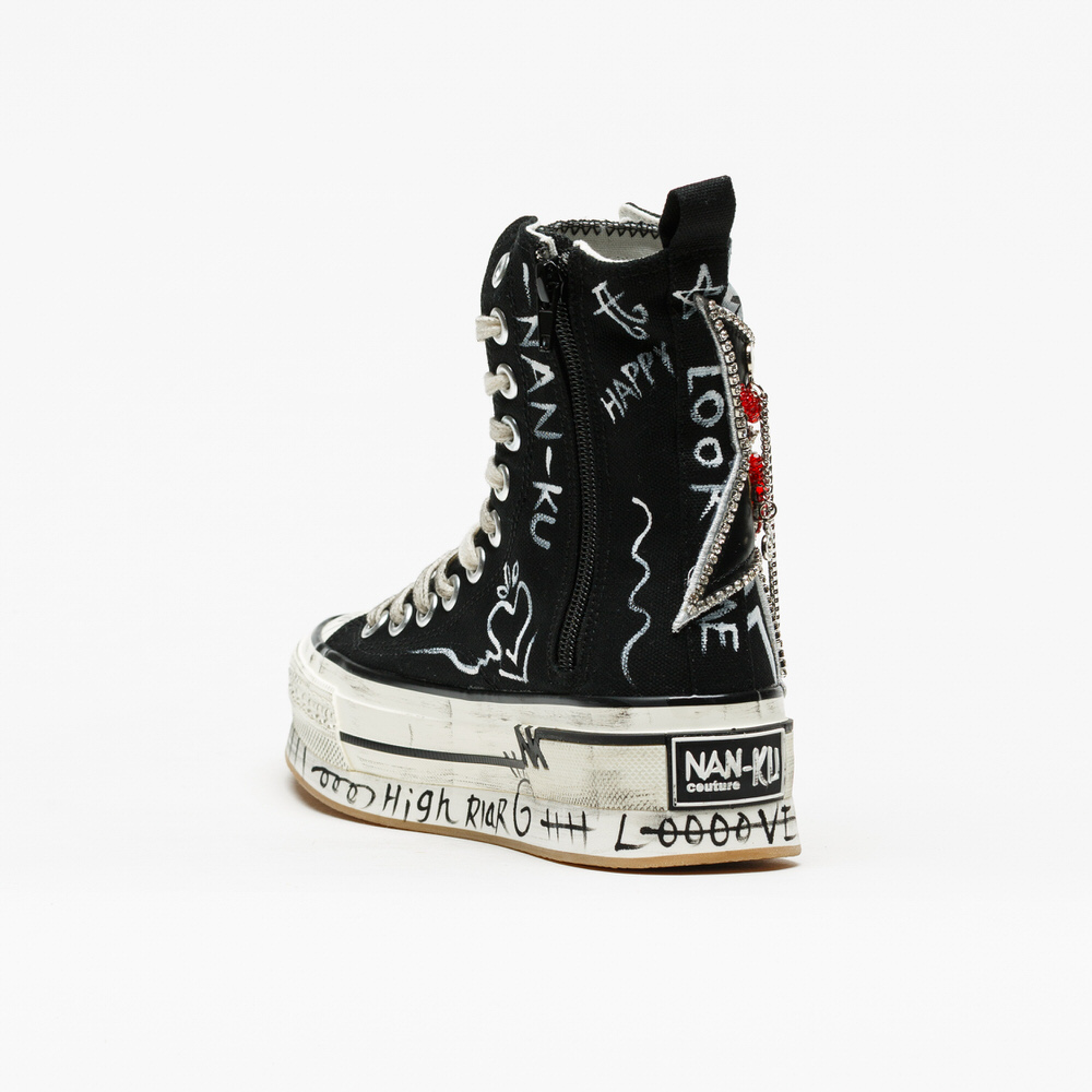 Sapatilha Nan-Ku Couture EFA-11 Black - Image 3