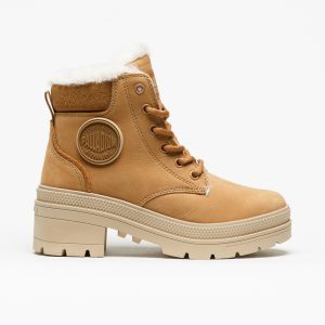 Bota Palladium Pallarise Nbk Dear Brown