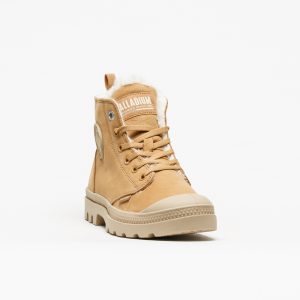 Bota Palladium Pampa Hi Zip Dear Brown - Image 2