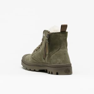 Bota Palladium Pampa Hi Zip Dusky Green - Image 3