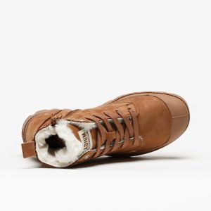 Bota Palladium Pampa Hi Zip Raw Brown - Image 4