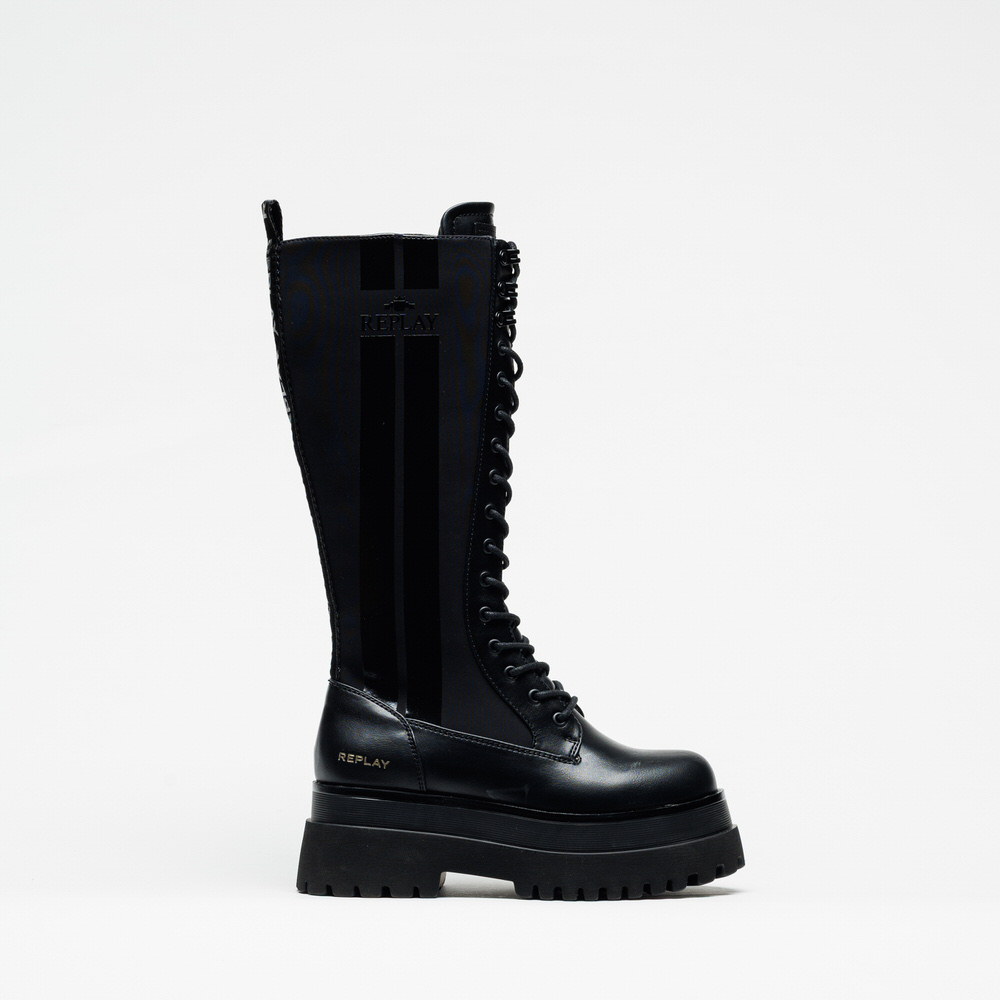 Bota Replay Any Over High Black