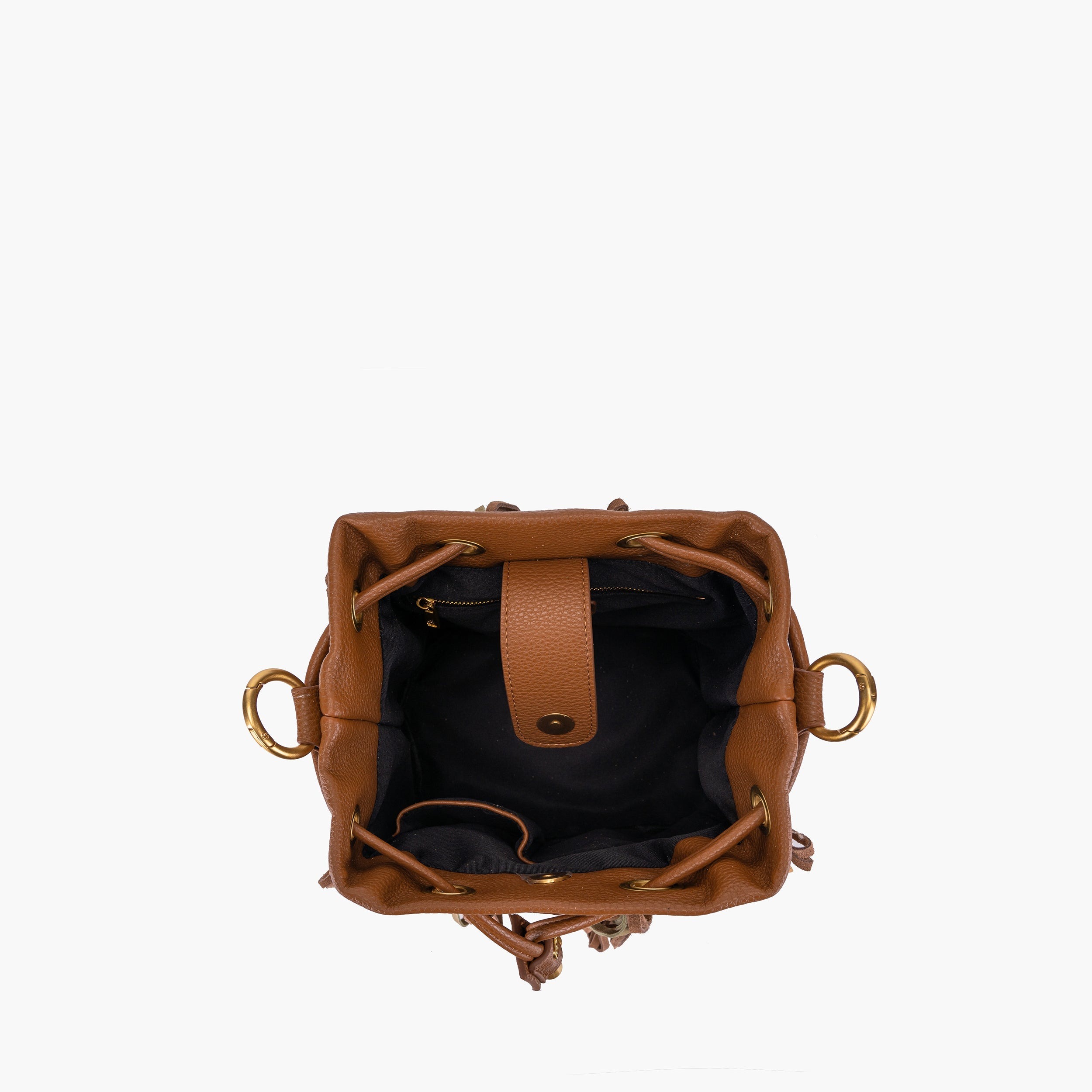 Bolsa La Carrie Legacy Bucket Combi Cuoio - Image 5