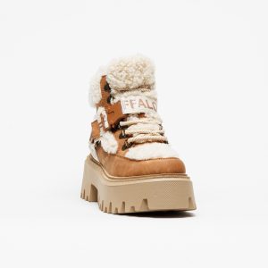 Bota Buffalo Aspen Com Mid Warm Beige Cognac - Image 2