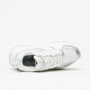 Sapatilha Buffalo Path Lo White Silver - Image 4