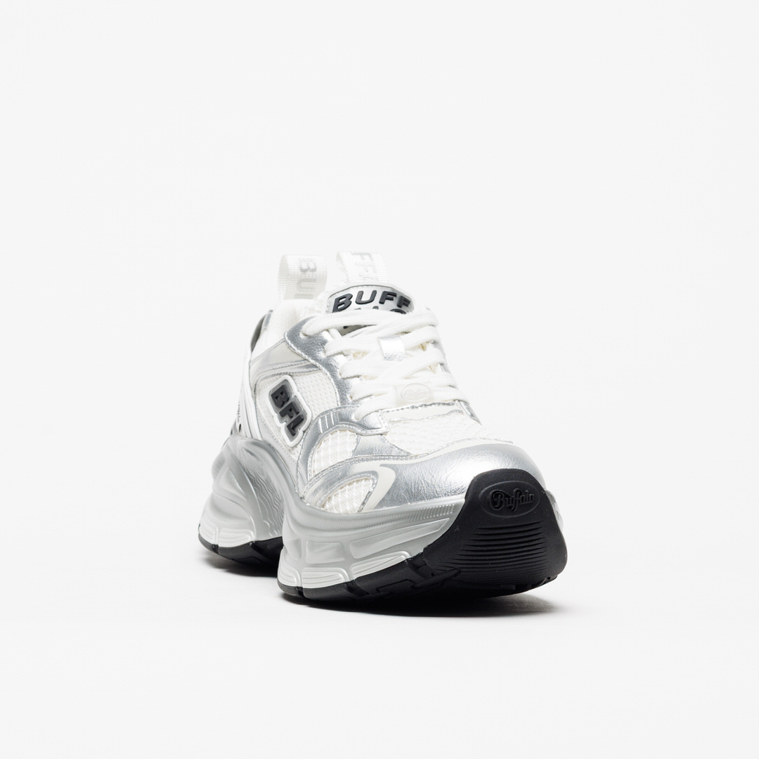 Sapatilha Buffalo Ridr White Silver - Image 2