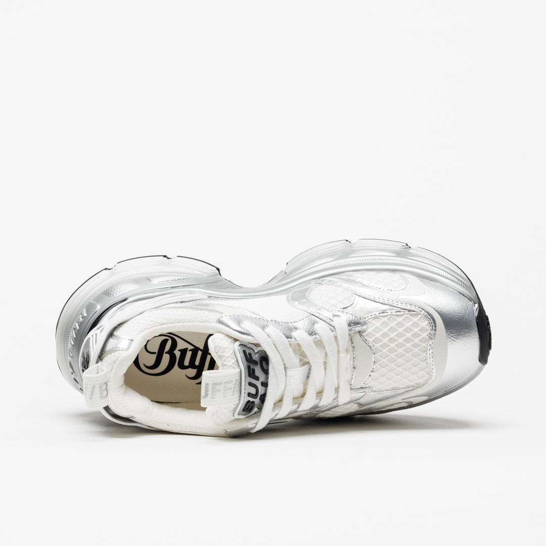 Sapatilha Buffalo Ridr White Silver - Image 4