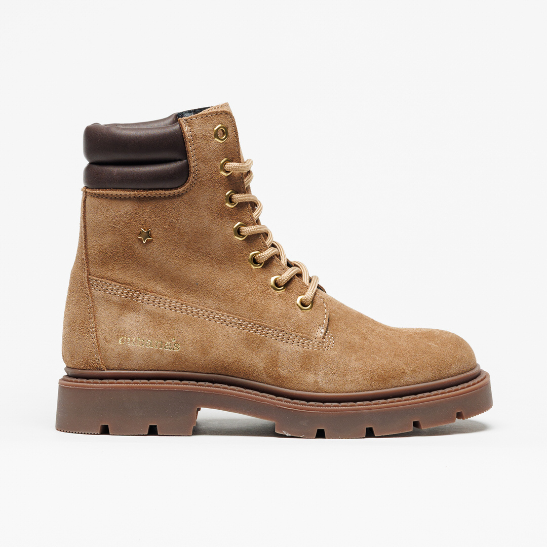 Bota Cubanas Dama 201 Beige