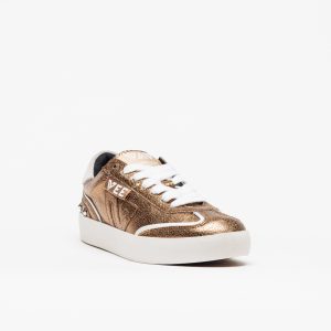 Alternative view of Sapatilha Emanuelle Vee Olivia All Sint Laminato Gold