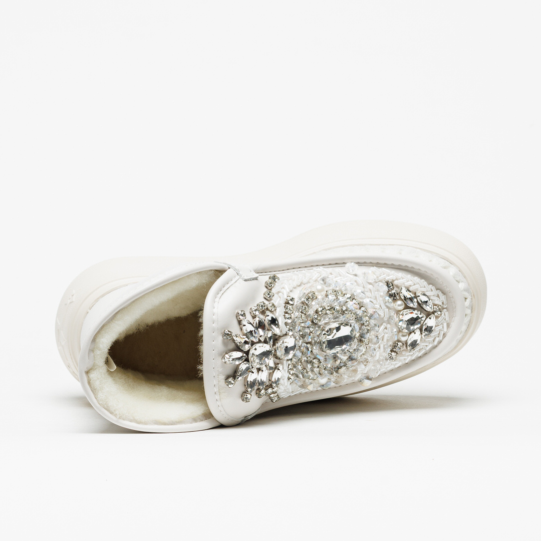 Bota Nan-Ku Couture DFH-08 White - Image 4