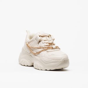 Alternative view of Sapatilha Buffalo Bliss Chain Cream Gold