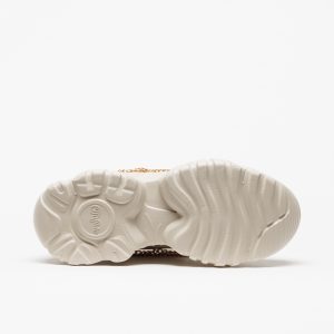 Sapatilha Buffalo Bliss Chain Cream Gold - Image 5