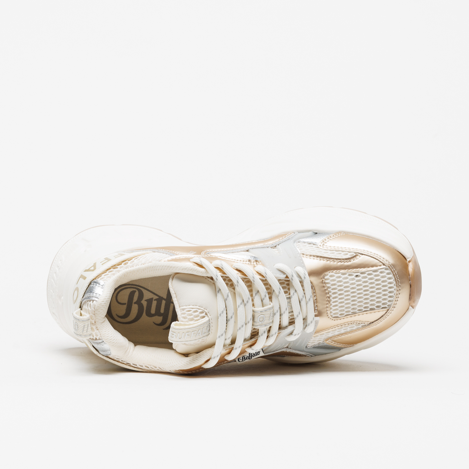 Sapatilha Buffalo Yuno One Cream Gold - Image 4
