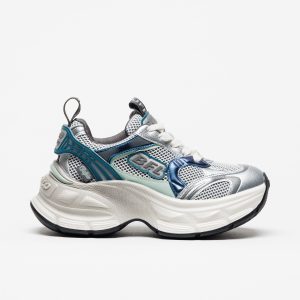 Sapatilha Buffalo Ridr One Green Silver
