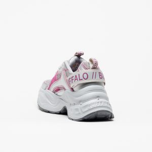 Sapatilha Buffalo Yuno One Silver Pink - Image 3