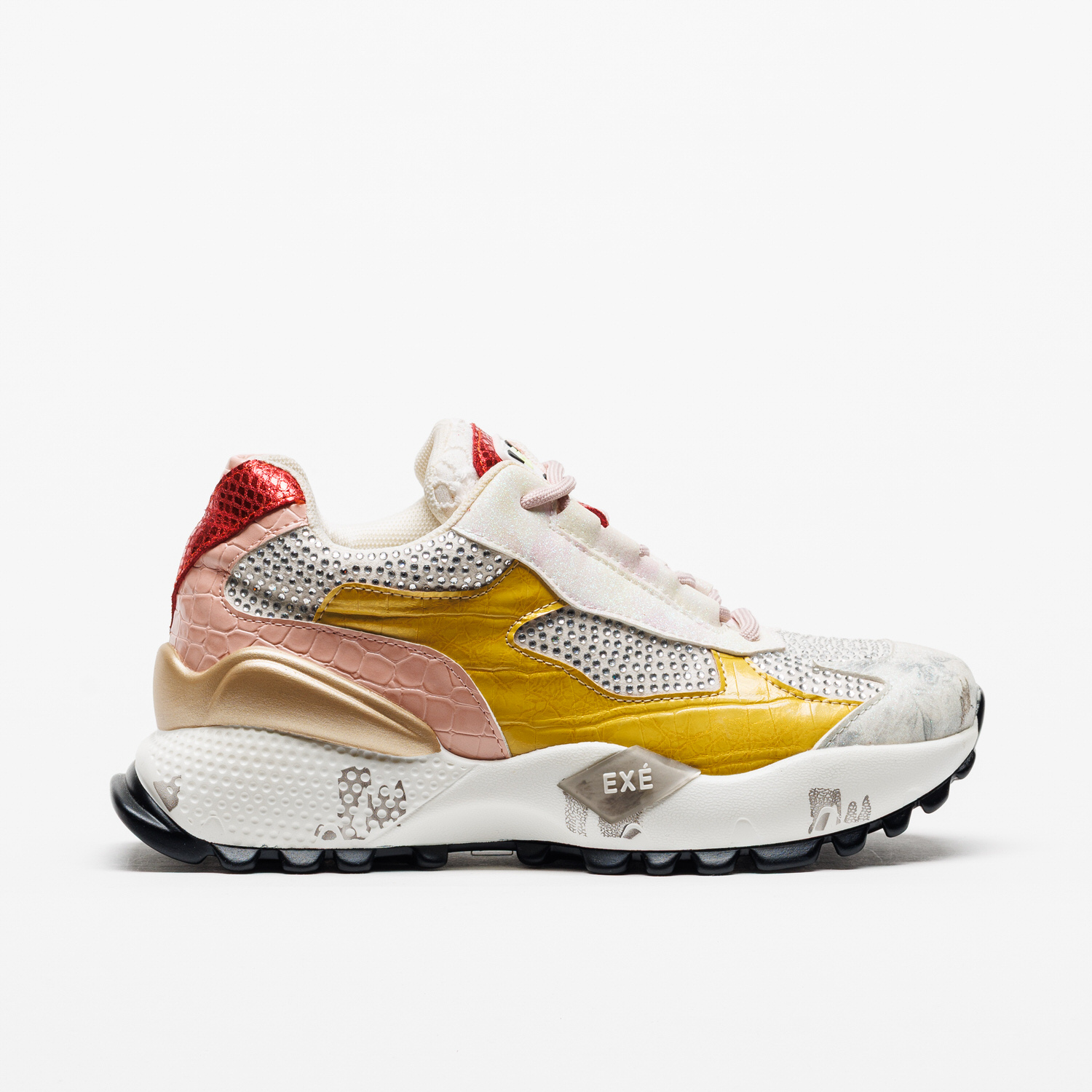 Sapatilha Exé D190608-22 White Pink