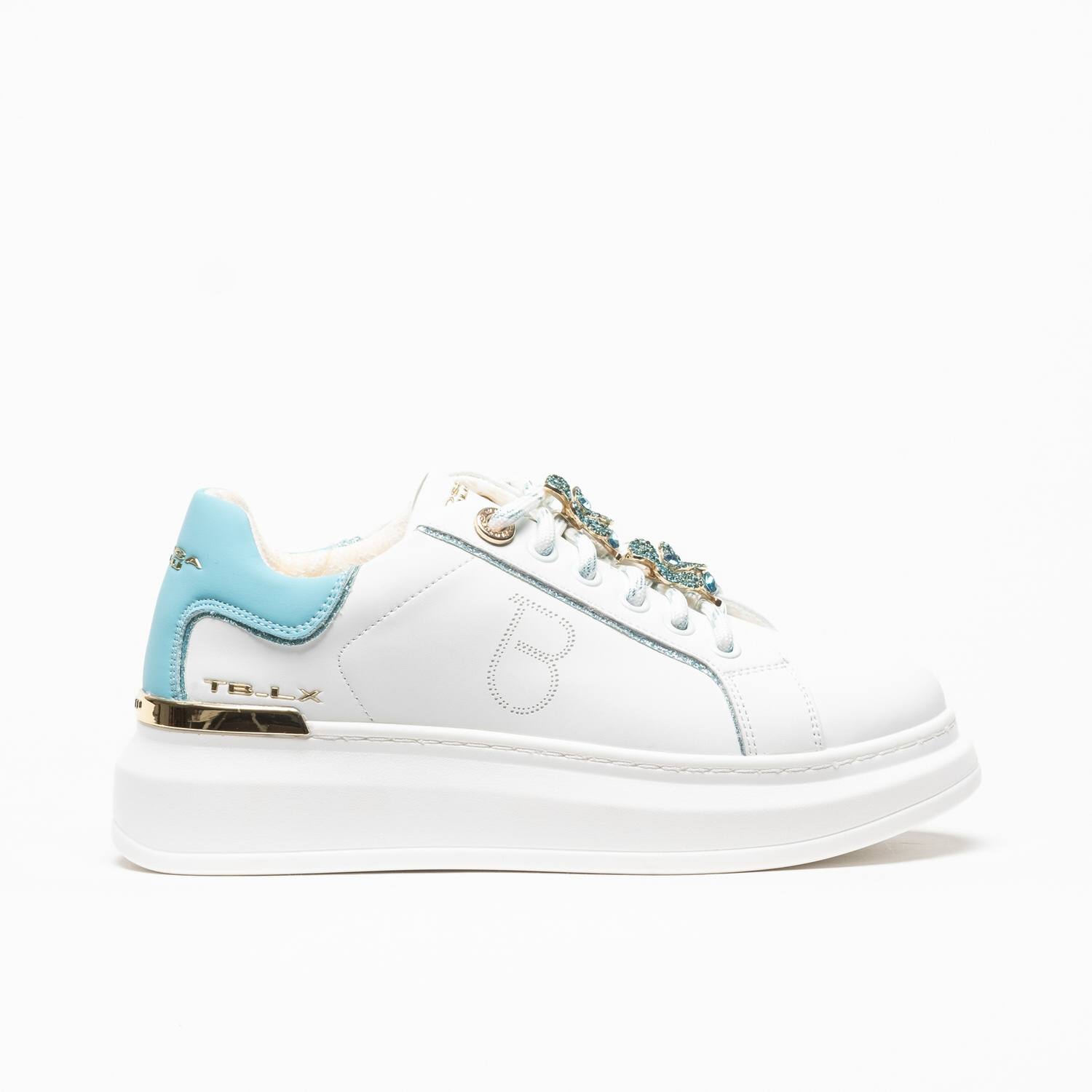 Sapatilha Tosca Blu Carol Bianco Azzurro
