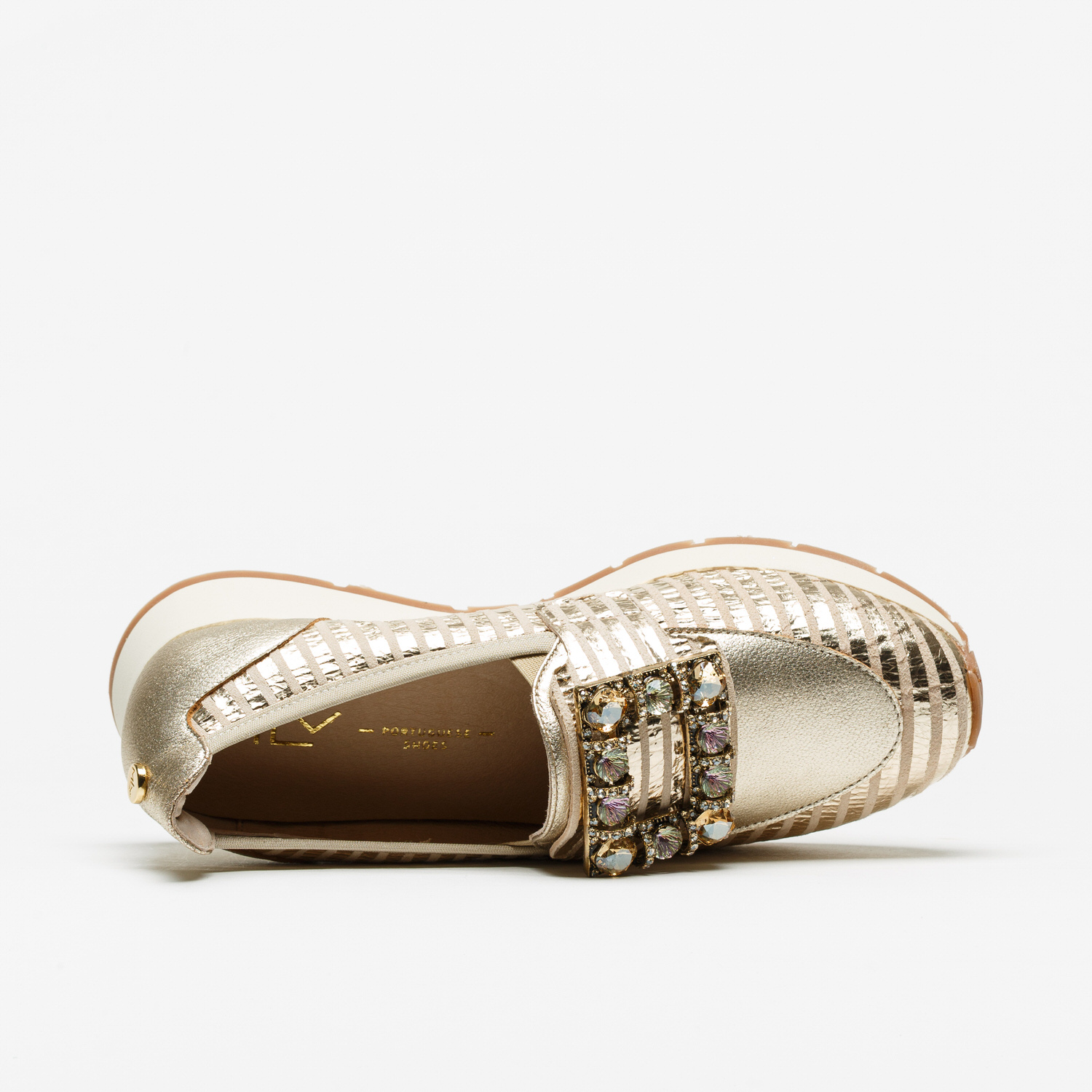 Mocassim MLV Alicia 20 Dourado - Image 4