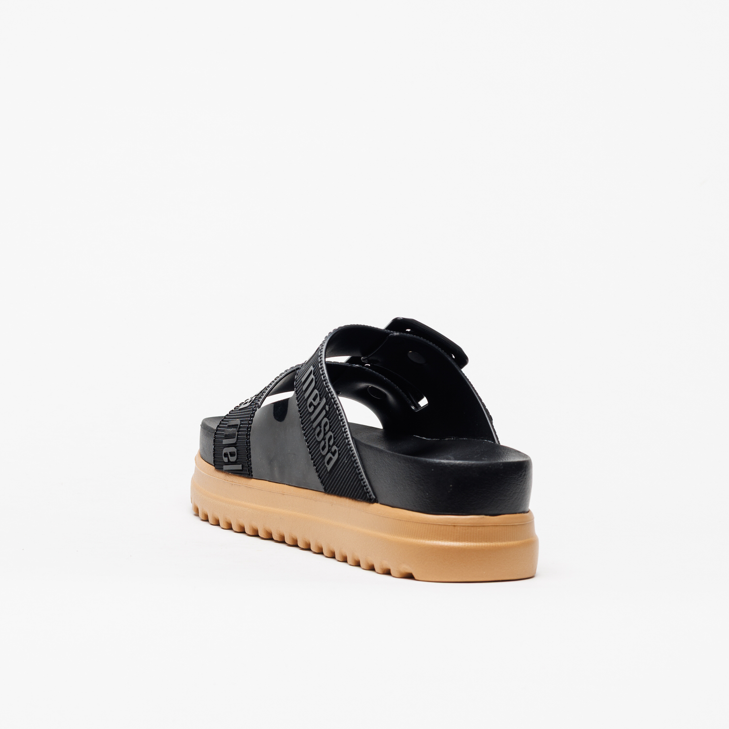 Chinelo Melissa Cozy M Lover Platform Preto - Image 3