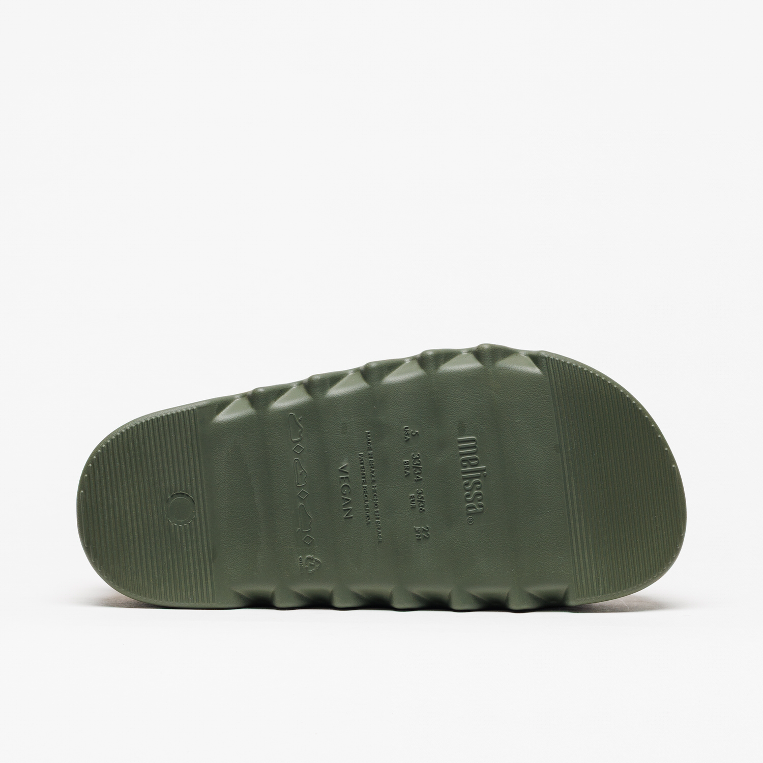 Chinelo Melissa Cross M Lover Platform Verde - Image 5