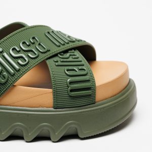 Chinelo Melissa Cross M Lover Platform Verde - Image 6