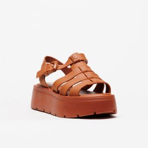 Chinelo Melissa Up Platform Castanho - Image 2