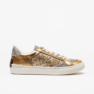 Sapatilha Cubanas Glow 230 Gold