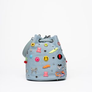 Mala Bucket Bag La Carrie Pins Sky - Image 3
