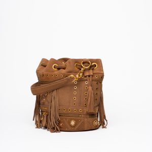 Alternative view of Mala Bucket Bag La Carrie Jungle Cuoio