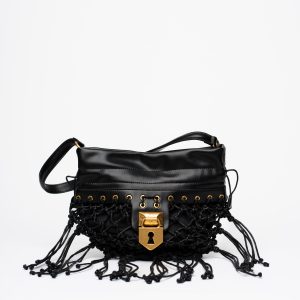Mala La Carrie Fringe Black