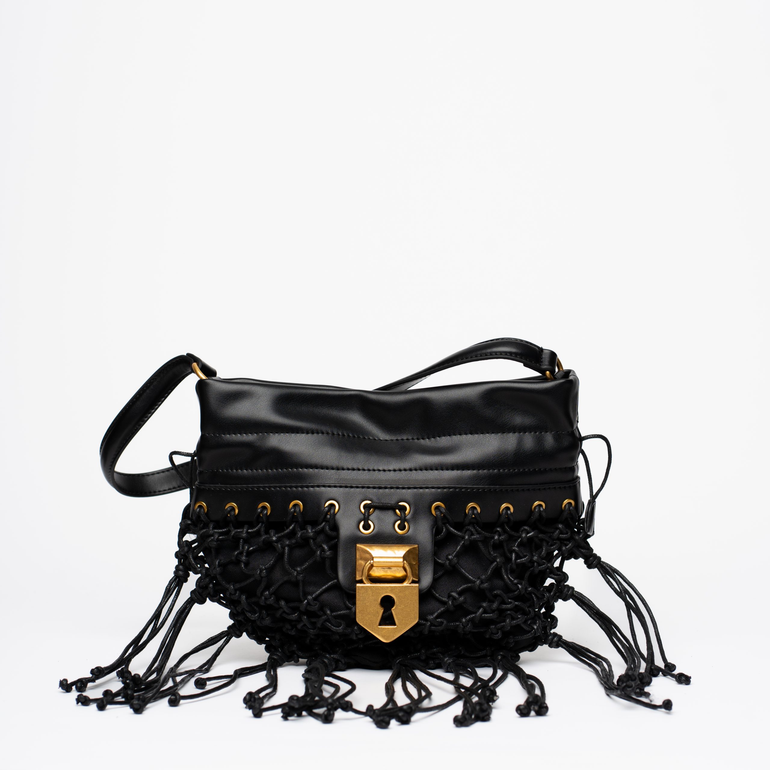 Mala La Carrie Fringe Black
