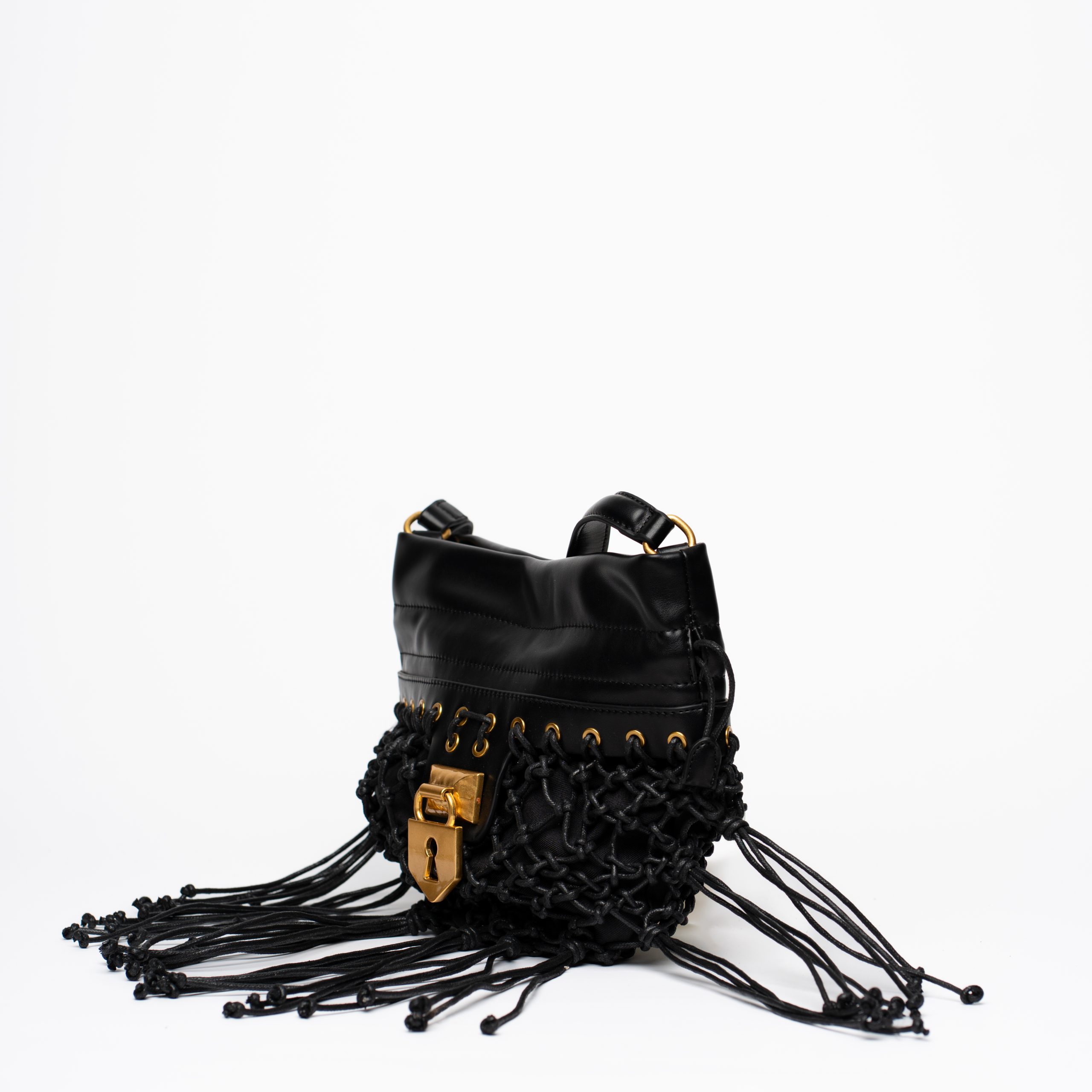 Mala La Carrie Fringe Black - Image 2