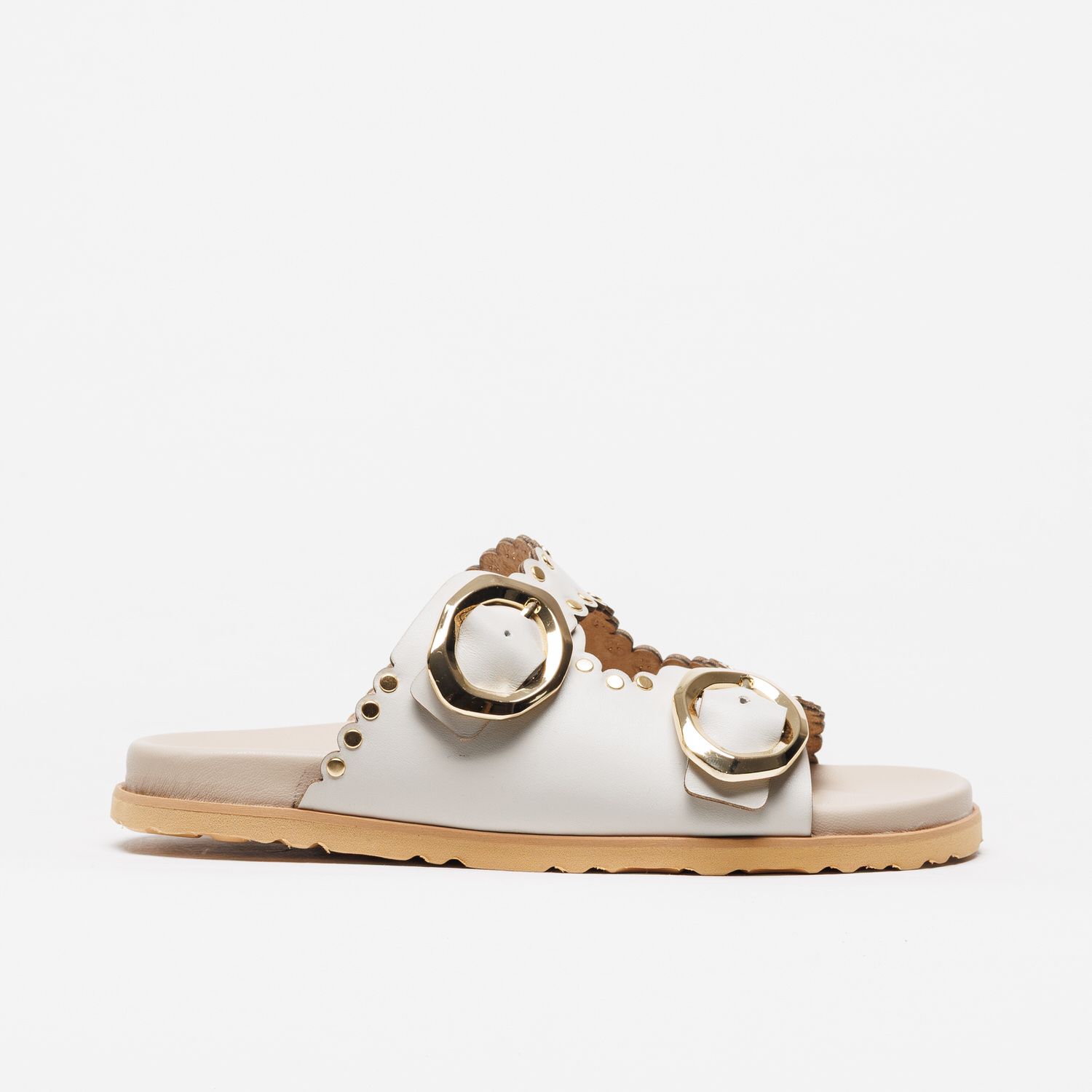 Chinelo MLV Cintia 14 Beige