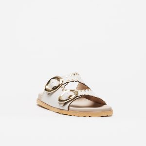 Alternative view of Chinelo MLV Cintia 14 Beige