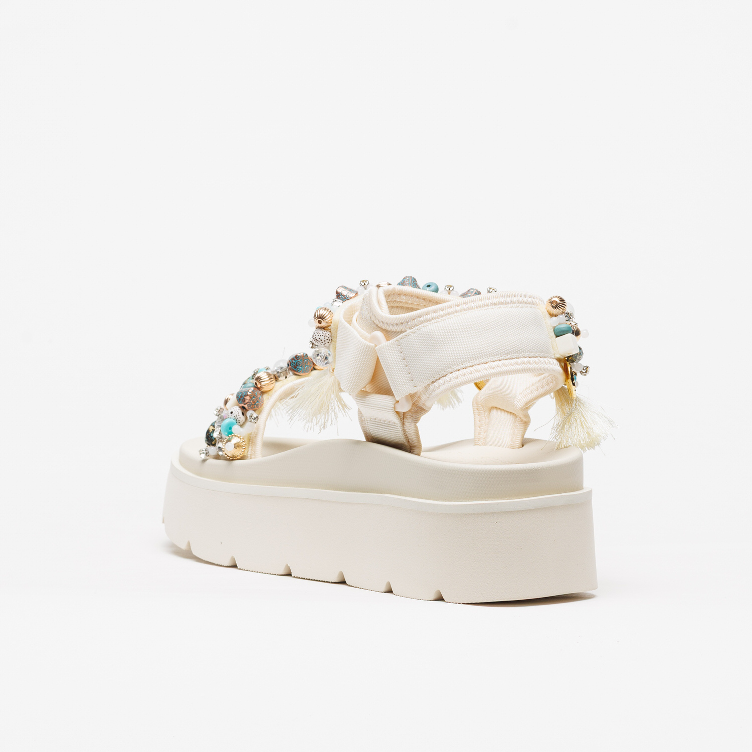 Sandália Nan-Ku EKS-05H Beige - Image 3