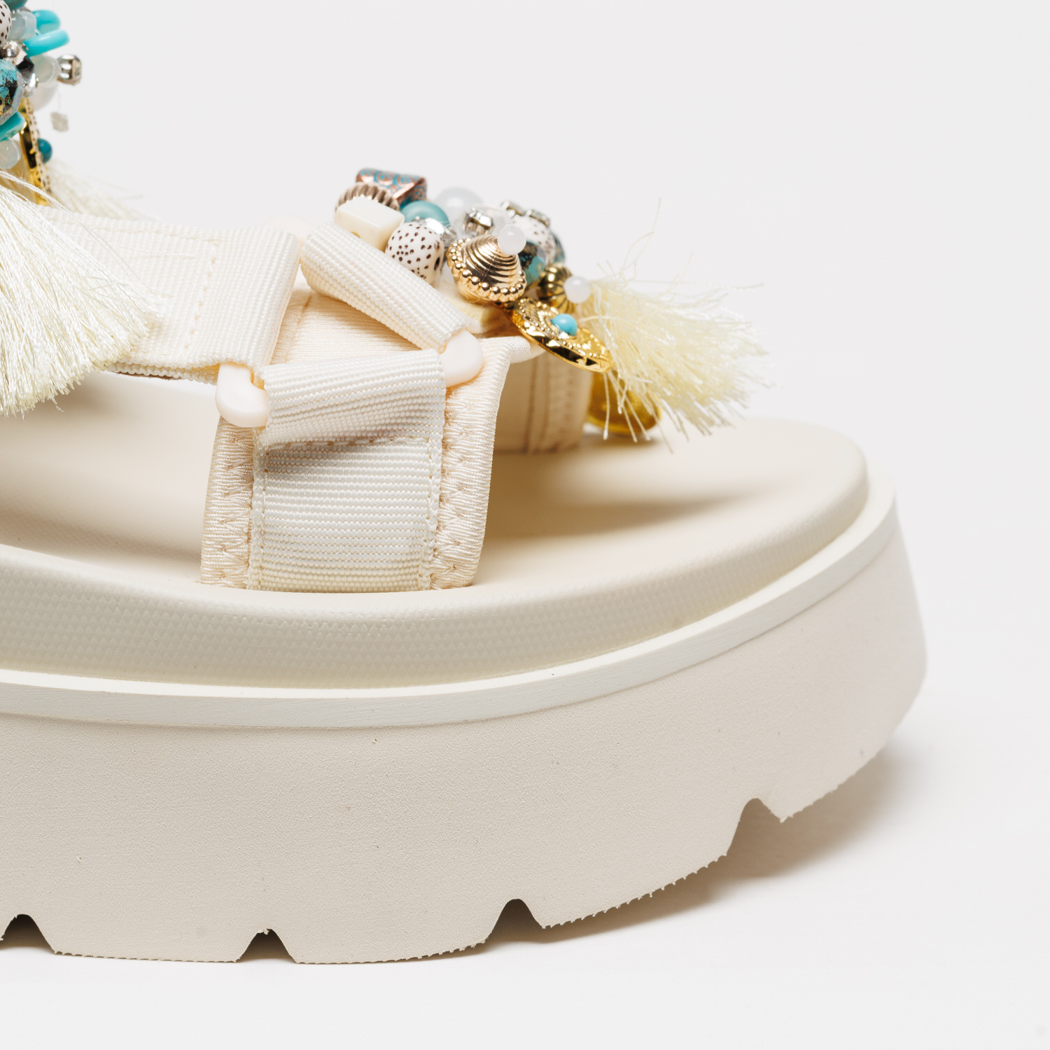 Sandália Nan-Ku EKS-05H Beige - Image 6