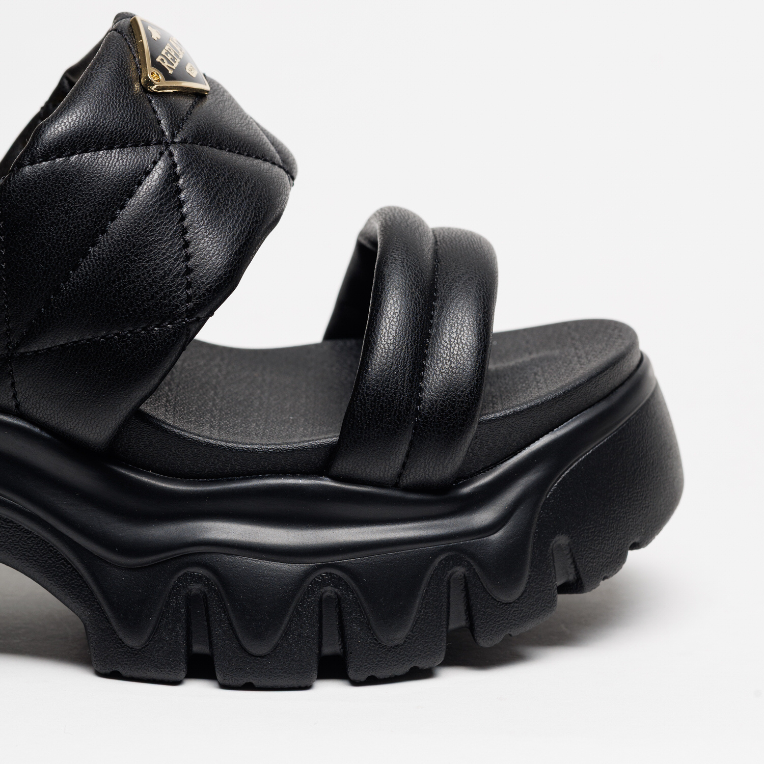 Chinelo Replay Juyce High Stripe Black - Image 6