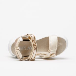 Sandália Replay Juyce Jr 4 Beige Gold - Image 4