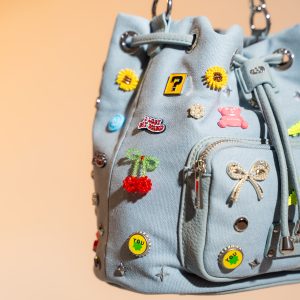 Mala Bucket Bag La Carrie Pins Sky - Image 6